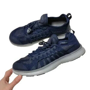 Keen Uneek EXO Men's 8.5 Navy Blue Shoes Casual Comfort Trail Hiking Slip On